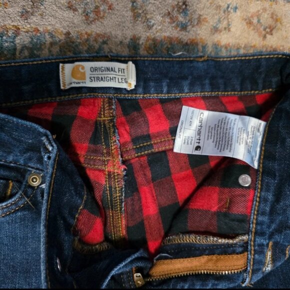 Carhartt flannel lined jeans - Picture 5 of 5